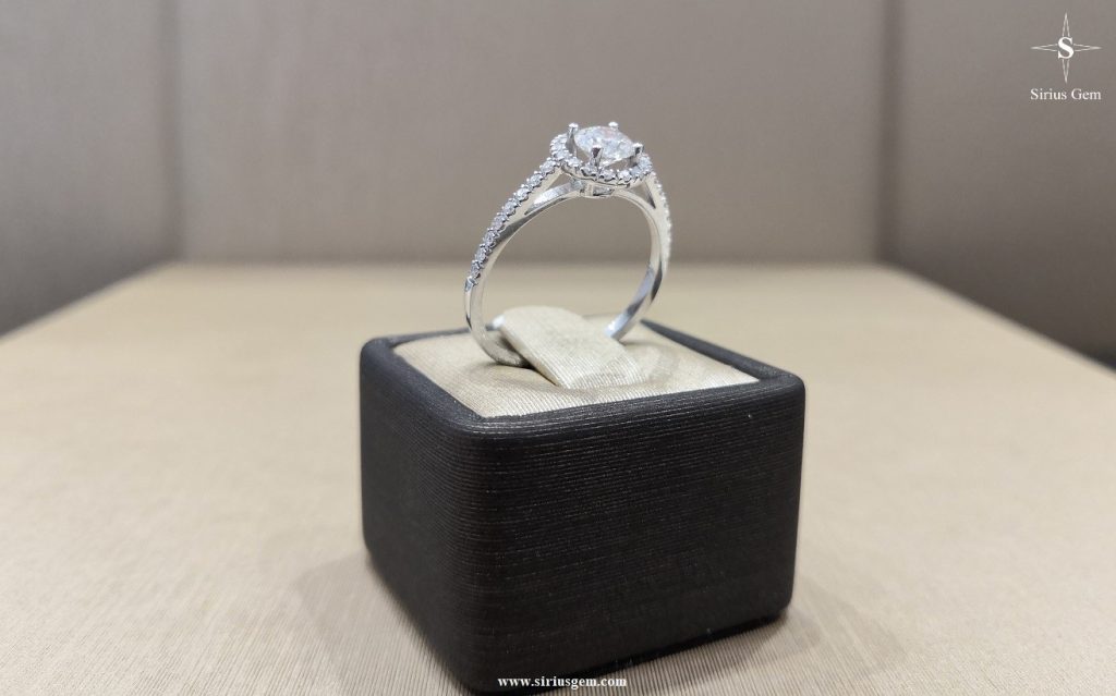 Alcor White Gold Ring