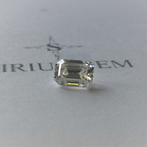 Emerald Cut Sirius Gem