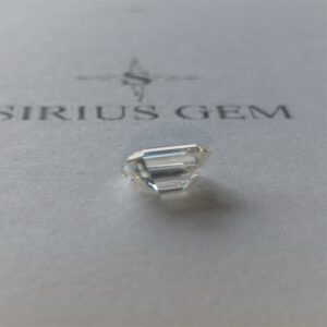 Emerald Cut Sirius Gem