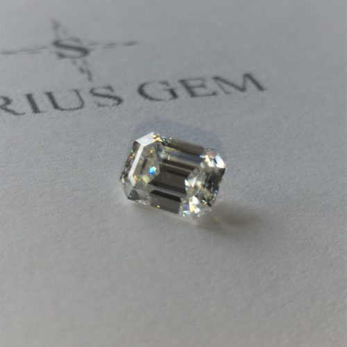 Emerald Cut Sirius Gem