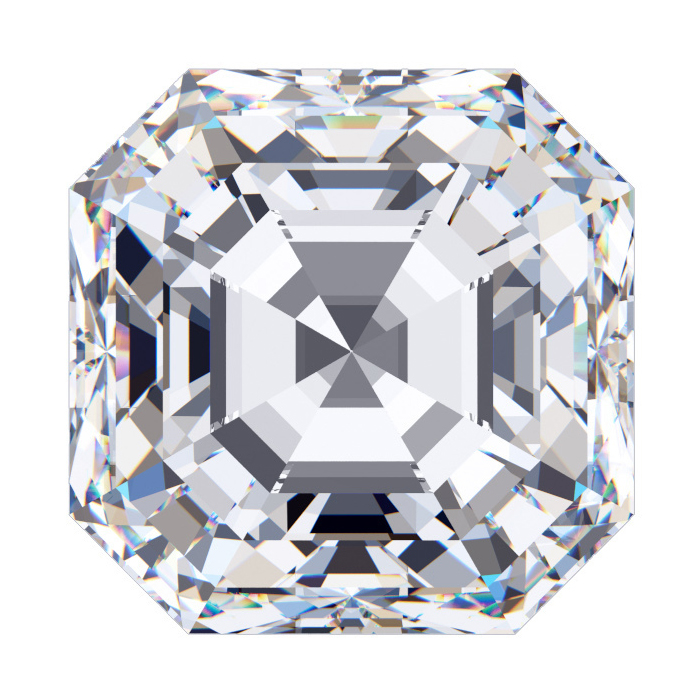 Asscher Cut Sirius Gem