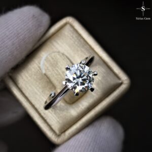 Sirius Gem & White Gold Ring