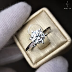 Sirius Gem & White Gold Ring